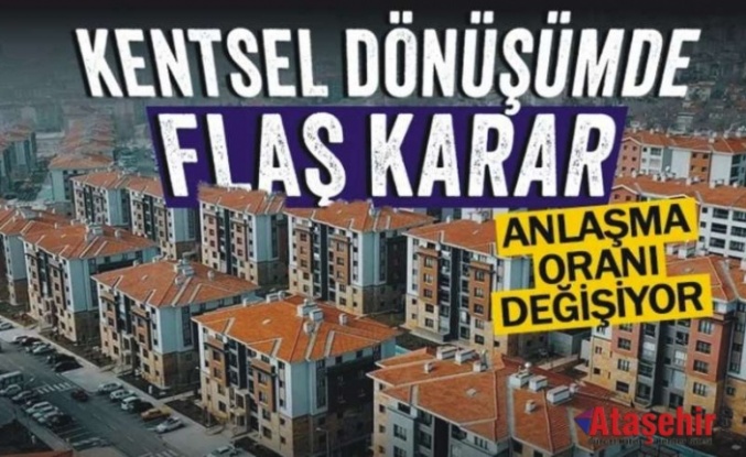 Kentsel dönüşümde yeni sistem!  'Yüzde 50+1 yeterli olacak. Tebligat e-Devlet'ten yapılacak'