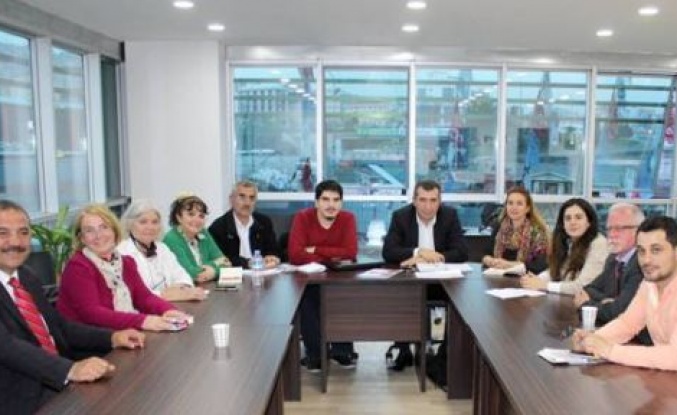 CHP İlçe basın temsilcileri Birinci Bölgede toplandı