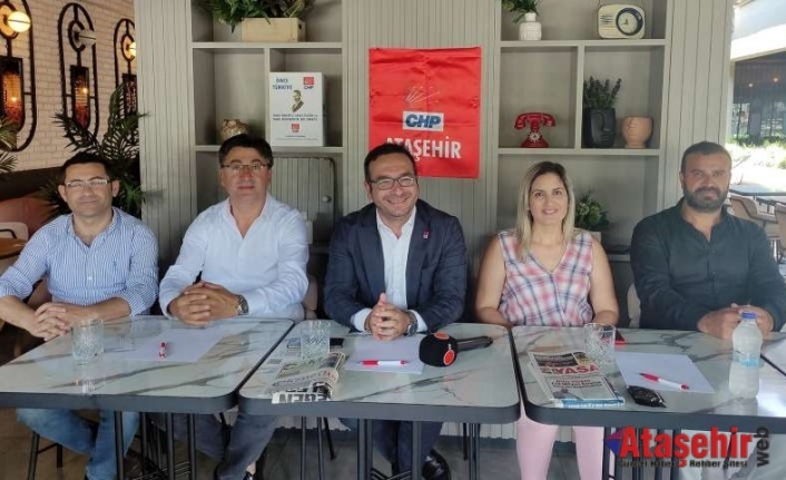 CHP Ataşehir yerel basınla buluştu