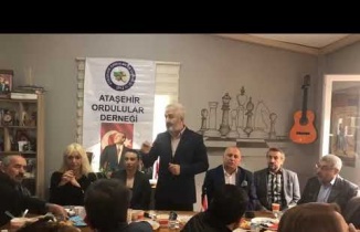 Ataşehir, Dernekler, Federasyonu, Battal İlgezdi'nin katılımı ile Kahvaltıda buluştu