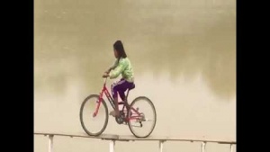Bisiklet Cambazı Çocuklar Yarışıyor