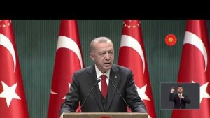 Cumhurbaşkanı Recep Tayyip Erdoğan, Kabinesi Toplantısı’nın ardından basın açıklaması yaptı.