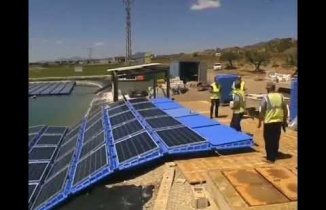 Göl Üzerine Döşenen Güneş Panelleri ile Elektrik Enerjisi Üretimi